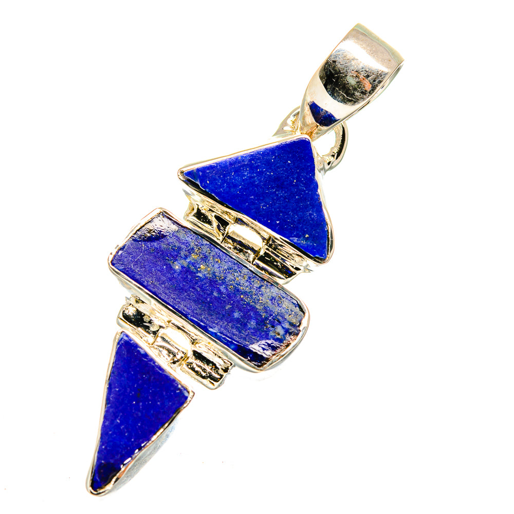 Lapis Lazuli Pendants handcrafted by Ana Silver Co - PD11442