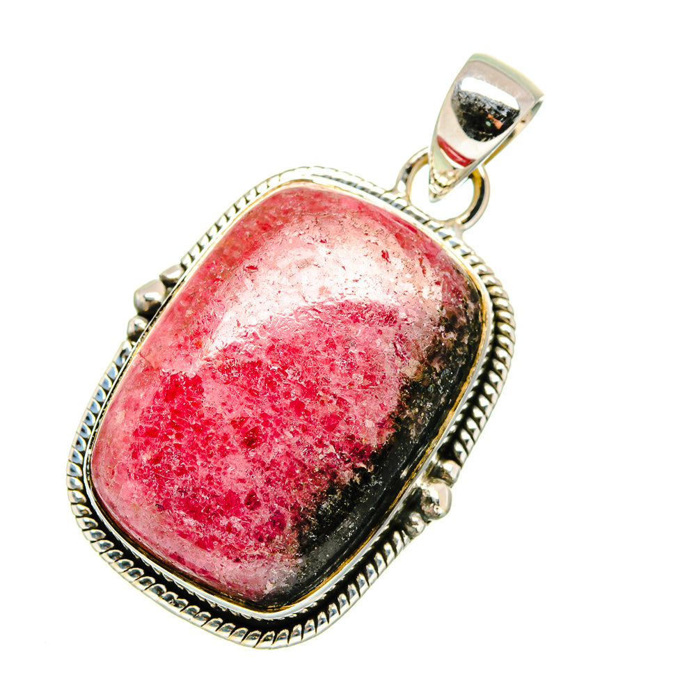 Rhodonite Pendants handcrafted by Ana Silver Co - PD11443