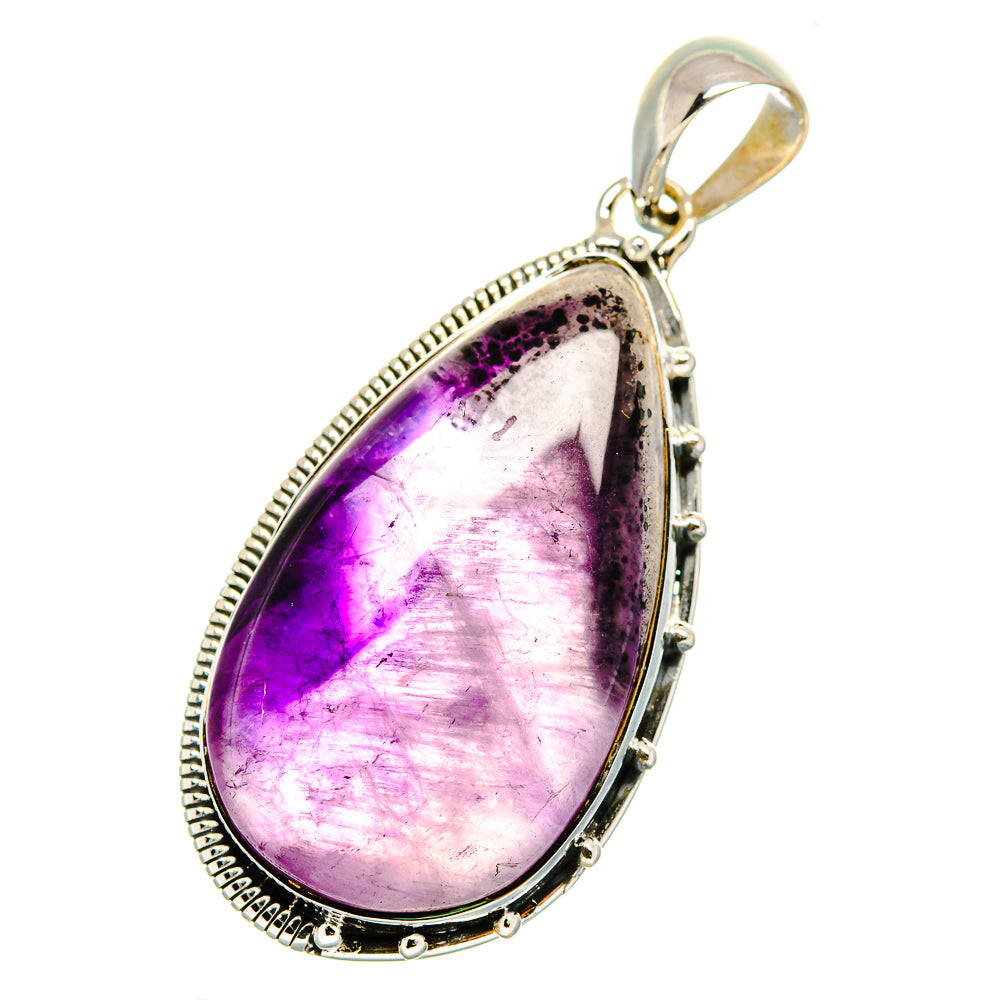 Chevron Amethyst Pendants handcrafted by Ana Silver Co - PD11484