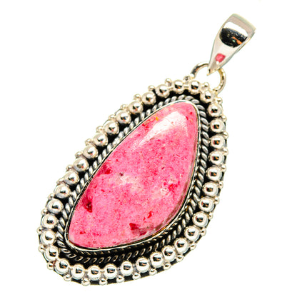 Thulite Pendants handcrafted by Ana Silver Co - PD11486
