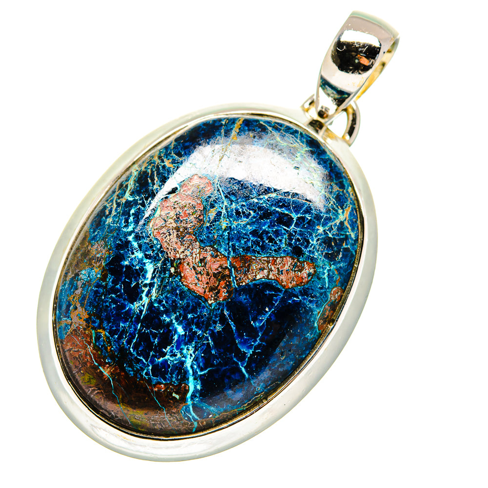 Shattuckite Pendants handcrafted by Ana Silver Co - PD11494