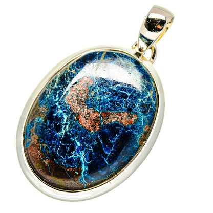 Shattuckite Pendants handcrafted by Ana Silver Co - PD11494