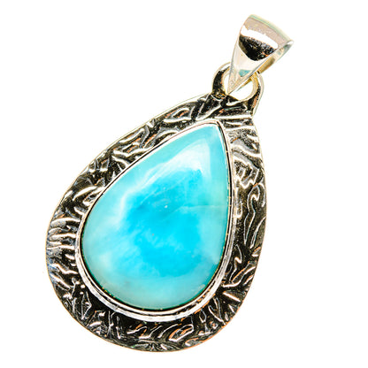 Larimar Pendants handcrafted by Ana Silver Co - PD11495
