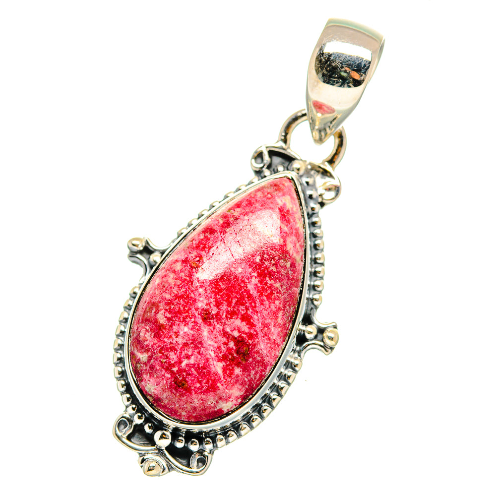 Thulite Pendants handcrafted by Ana Silver Co - PD11508