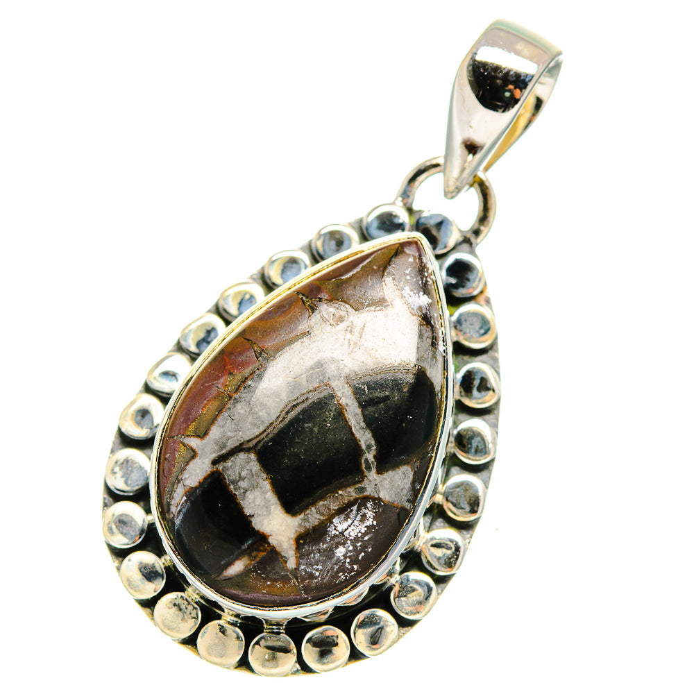 Septarian Geode Pendants handcrafted by Ana Silver Co - PD11513