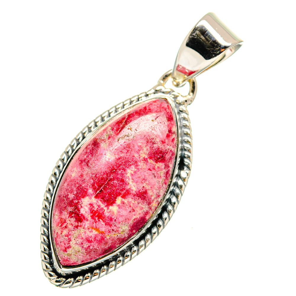 Thulite Pendants handcrafted by Ana Silver Co - PD11520