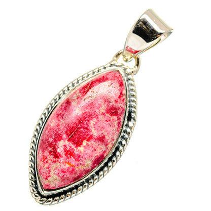 Thulite Pendants handcrafted by Ana Silver Co - PD11520