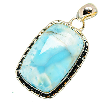 Larimar Pendants handcrafted by Ana Silver Co - PD11539