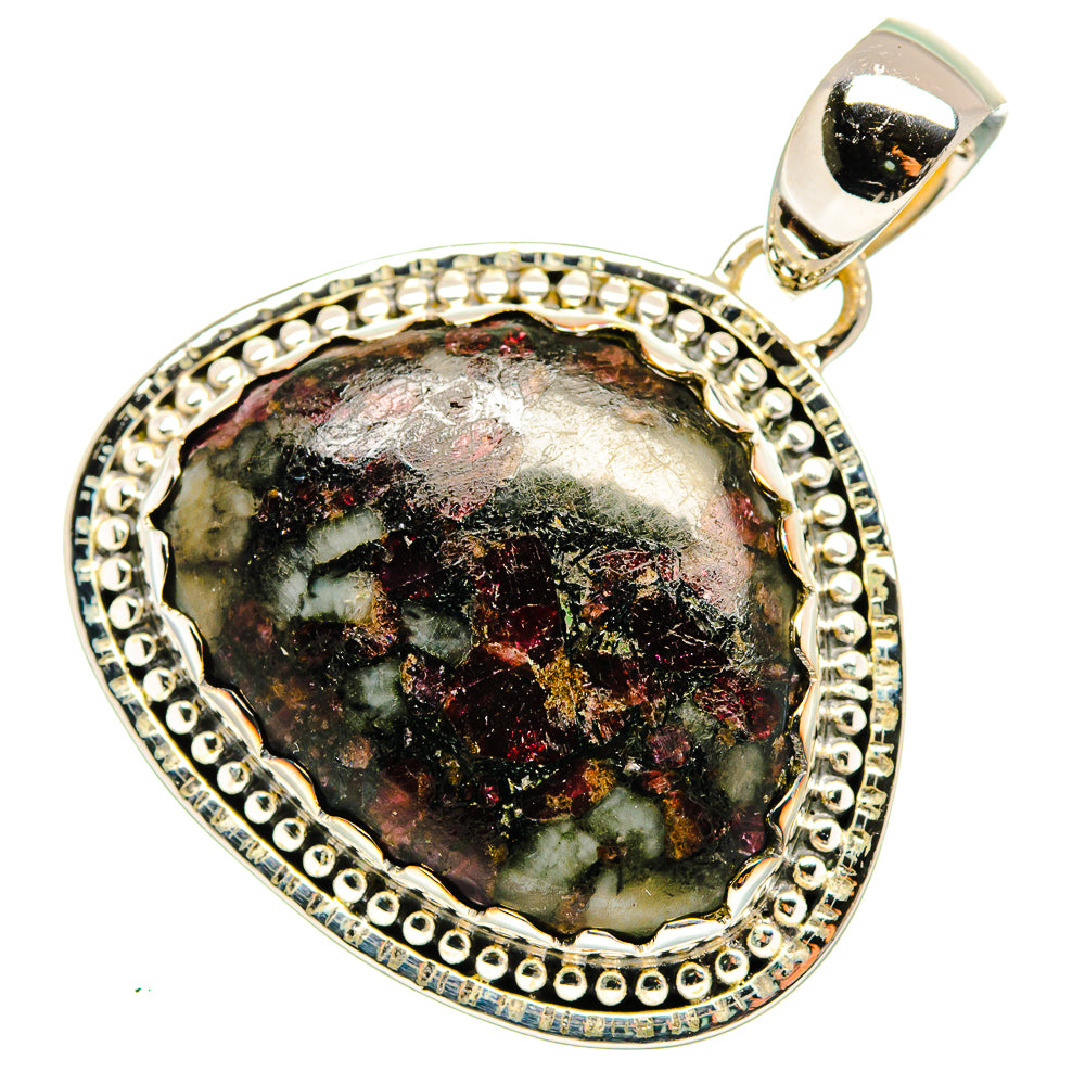 Russian Eudialyte Pendants handcrafted by Ana Silver Co - PD11542
