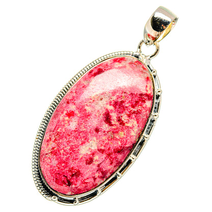 Thulite Pendants handcrafted by Ana Silver Co - PD11552