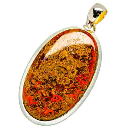 Moroccan Agate Pendants handcrafted by Ana Silver Co - PD11564