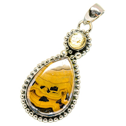 Schalenblende Pendants handcrafted by Ana Silver Co - PD11574