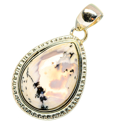 Dendritic Opal Pendants handcrafted by Ana Silver Co - PD11599