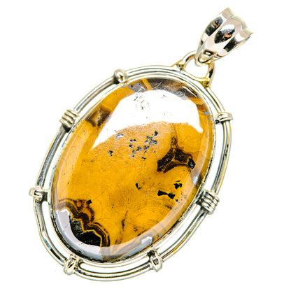 Schalenblende Pendants handcrafted by Ana Silver Co - PD11607