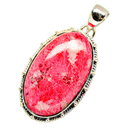 Thulite Pendants handcrafted by Ana Silver Co - PD11619