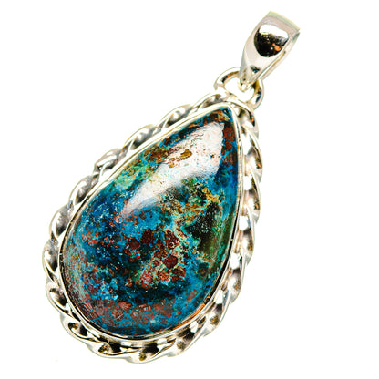 Shattuckite Pendants handcrafted by Ana Silver Co - PD11621