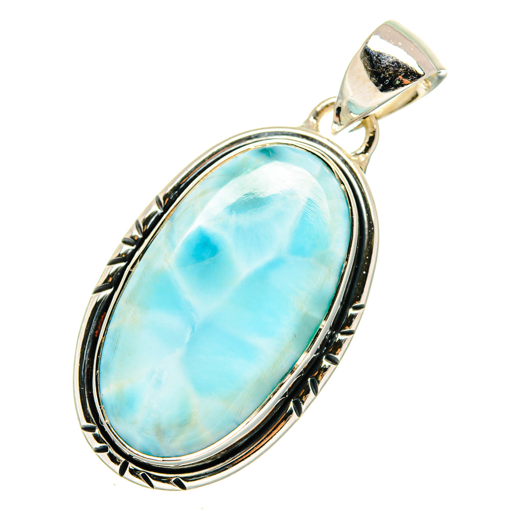 Larimar Pendants handcrafted by Ana Silver Co - PD11636