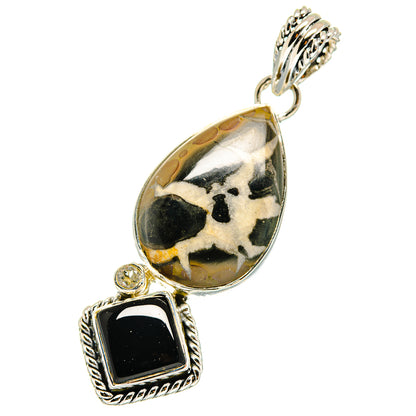 Septarian Geode Pendants handcrafted by Ana Silver Co - PD11637