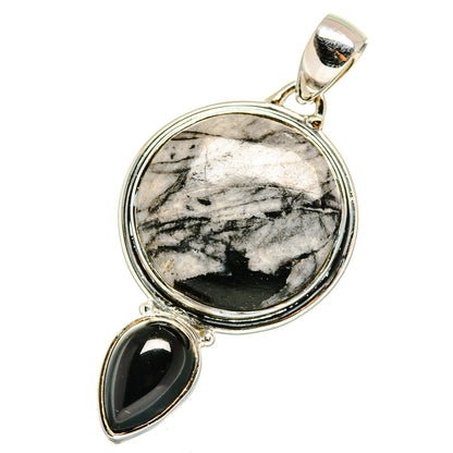 Pinolith Jasper Pendants handcrafted by Ana Silver Co - PD11639