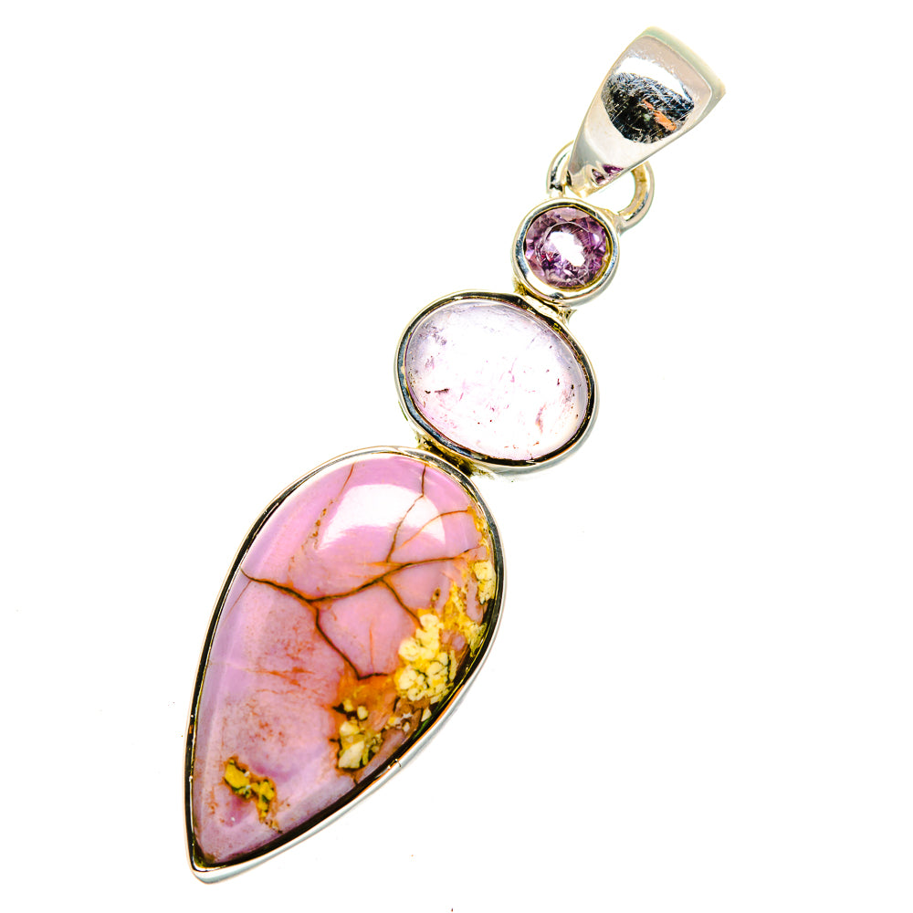 Phosphosiderite Pendants handcrafted by Ana Silver Co - PD11645