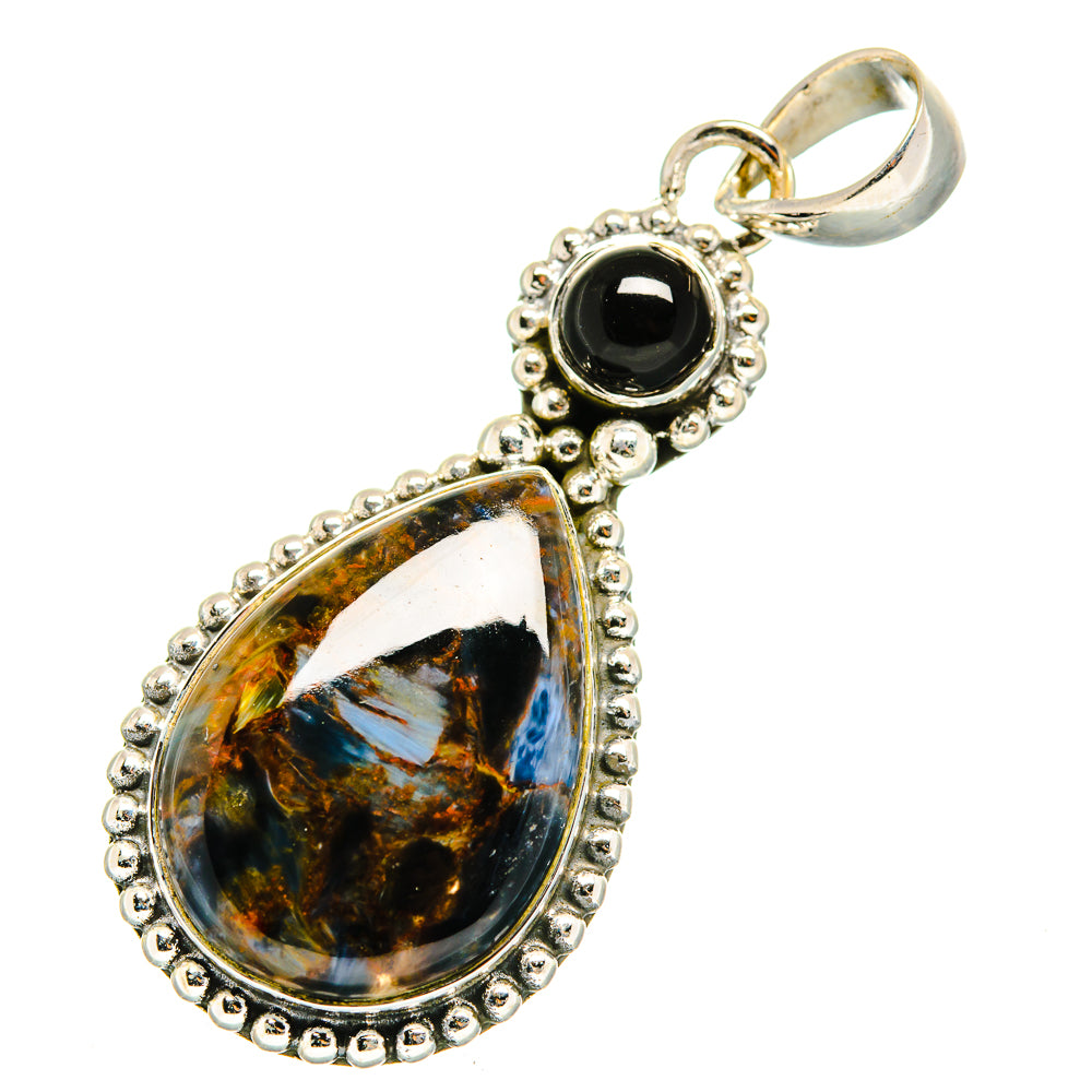Pietersite Pendants handcrafted by Ana Silver Co - PD11646