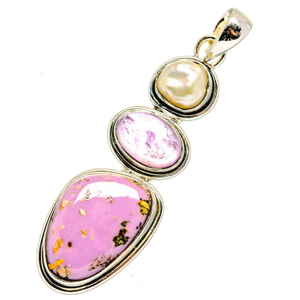 Phosphosiderite Pendants handcrafted by Ana Silver Co - PD11663
