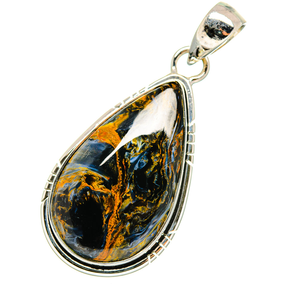 Pietersite Pendants handcrafted by Ana Silver Co - PD11667
