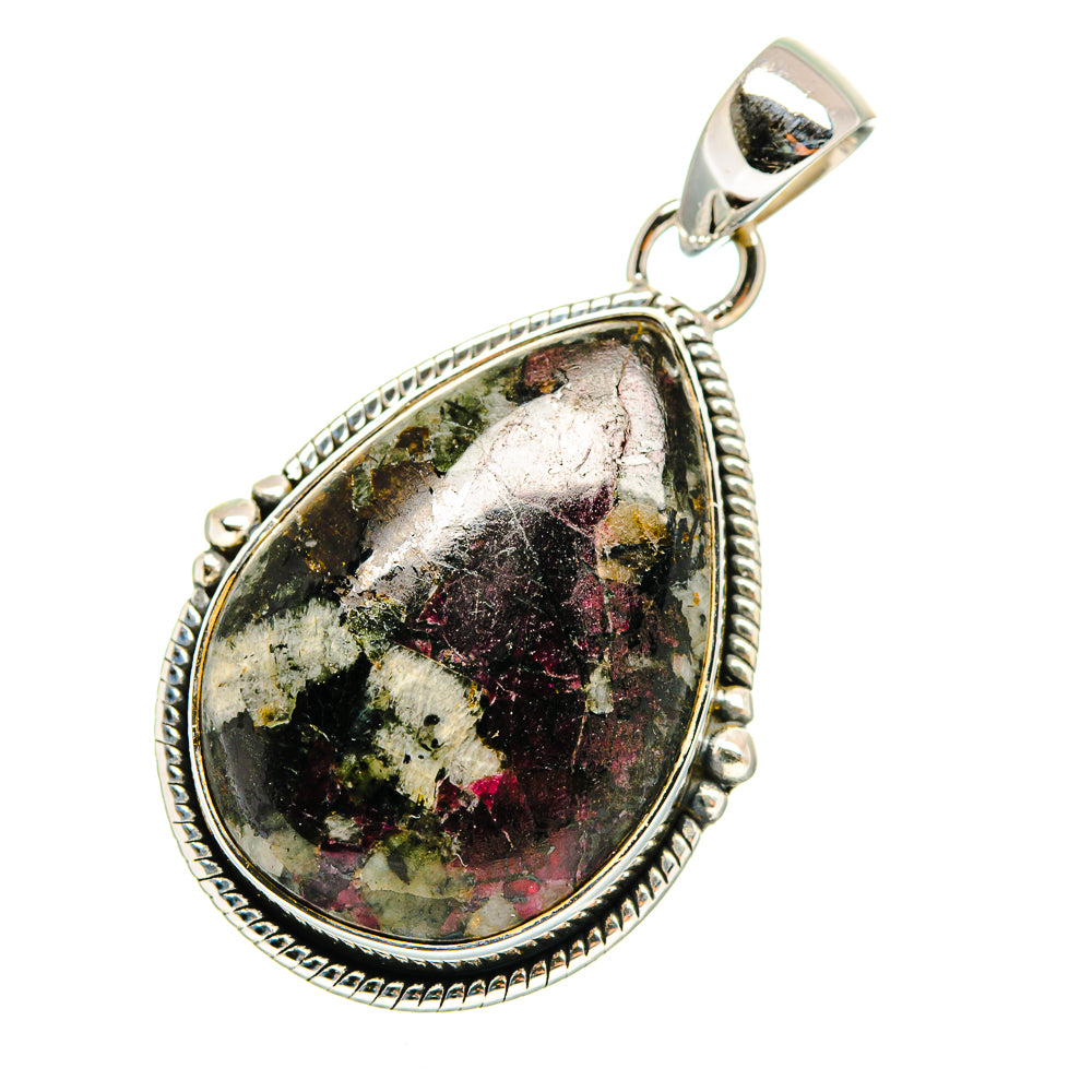 Russian Eudialyte Pendants handcrafted by Ana Silver Co - PD11668