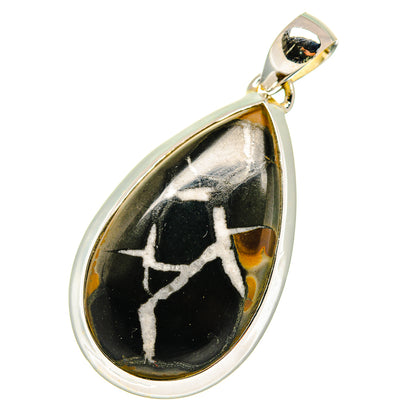 Septarian Geode Pendants handcrafted by Ana Silver Co - PD11679