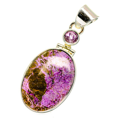 Stichtite Pendants handcrafted by Ana Silver Co - PD11702