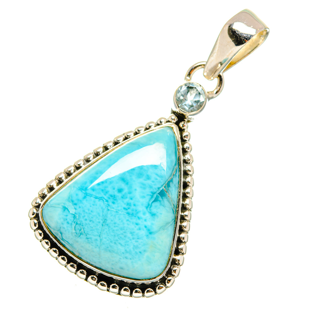 Larimar Pendants handcrafted by Ana Silver Co - PD11713