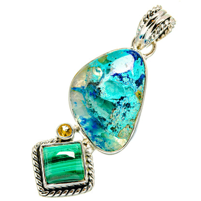 Shattuckite Pendants handcrafted by Ana Silver Co - PD11730