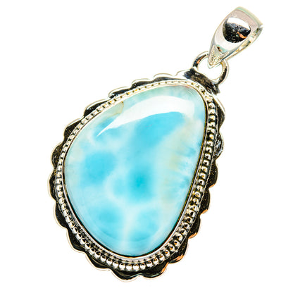 Larimar Pendants handcrafted by Ana Silver Co - PD11736
