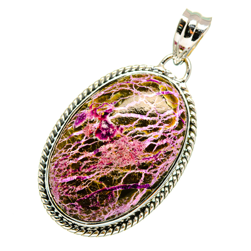Stichtite Pendants handcrafted by Ana Silver Co - PD11745