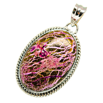 Stichtite Pendants handcrafted by Ana Silver Co - PD11745