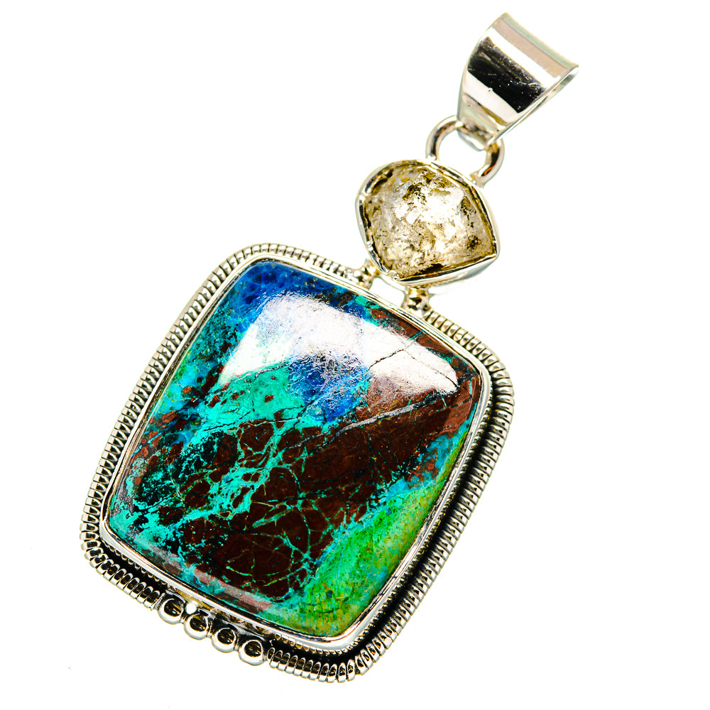 Shattuckite Pendants handcrafted by Ana Silver Co - PD11752