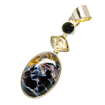 Pietersite Pendants handcrafted by Ana Silver Co - PD11769