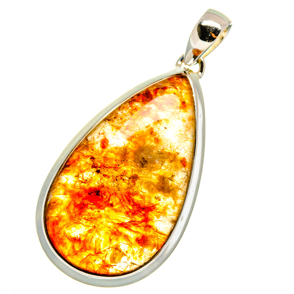 Sunstone Pendants handcrafted by Ana Silver Co - PD11799