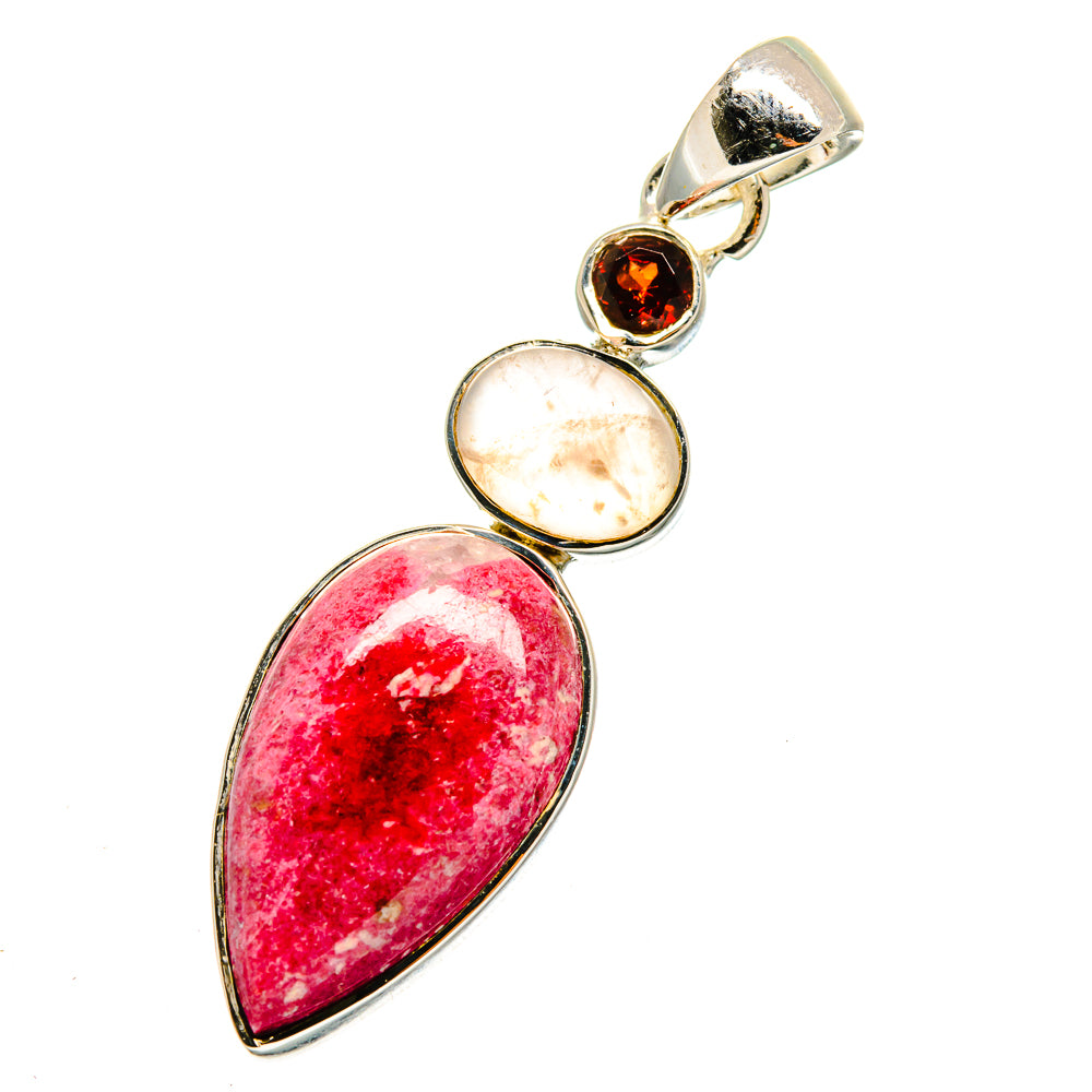 Thulite Pendants handcrafted by Ana Silver Co - PD11806