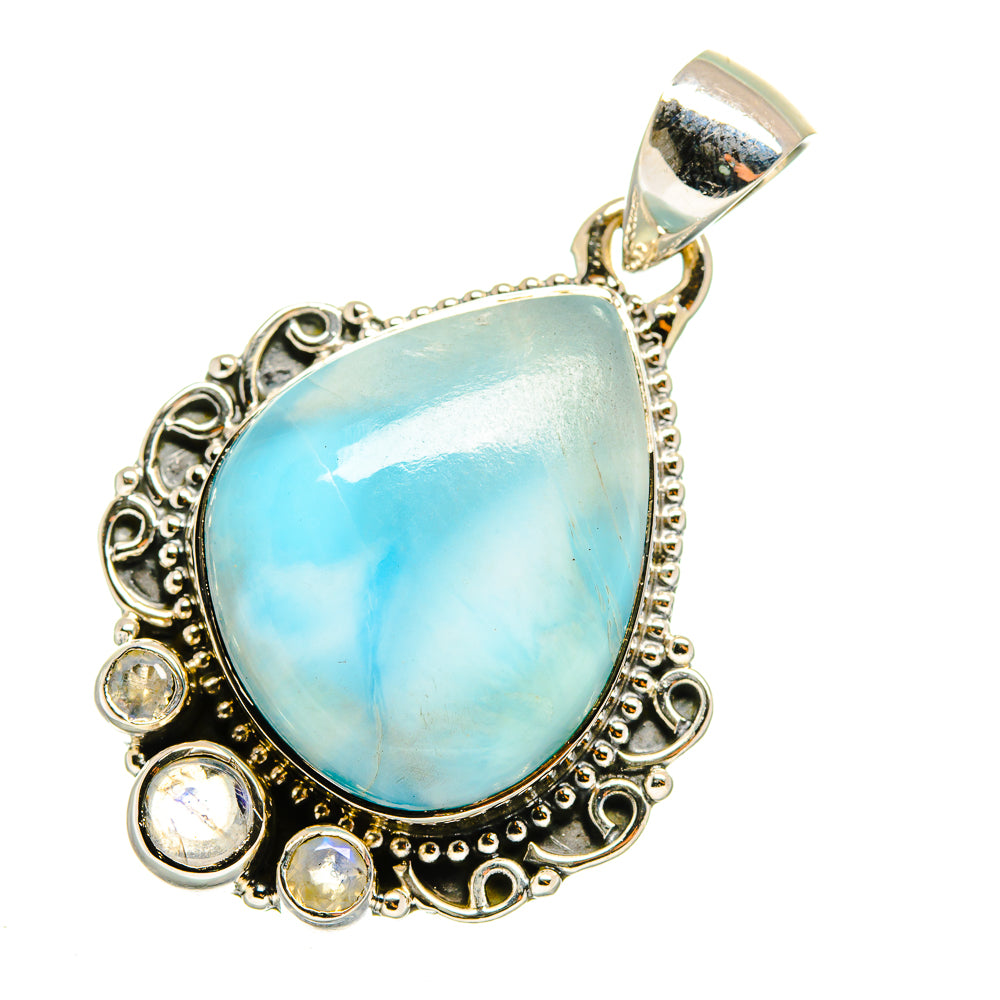 Larimar Pendants handcrafted by Ana Silver Co - PD11845