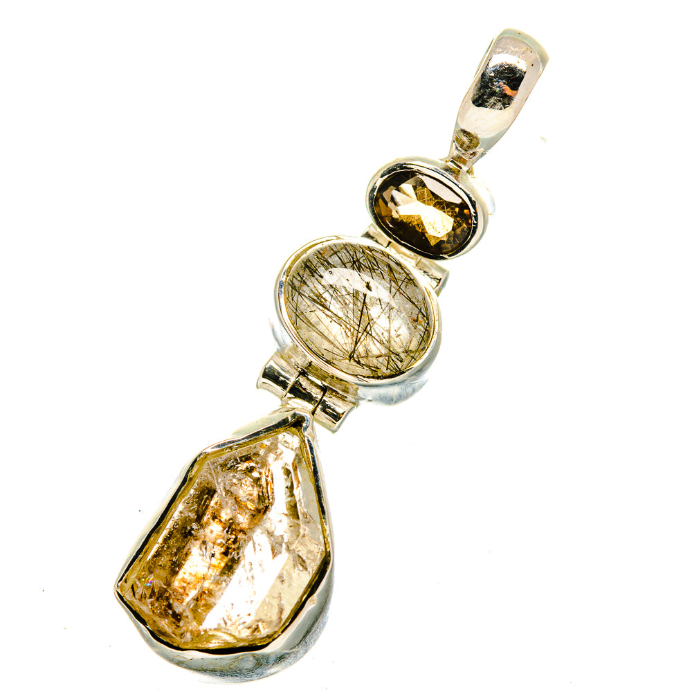 Herkimer Diamond Pendants handcrafted by Ana Silver Co - PD11850