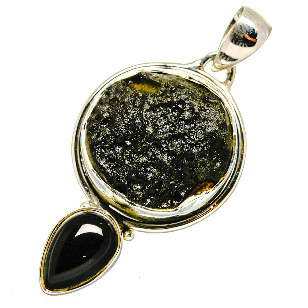 Tektite Pendants handcrafted by Ana Silver Co - PD11860