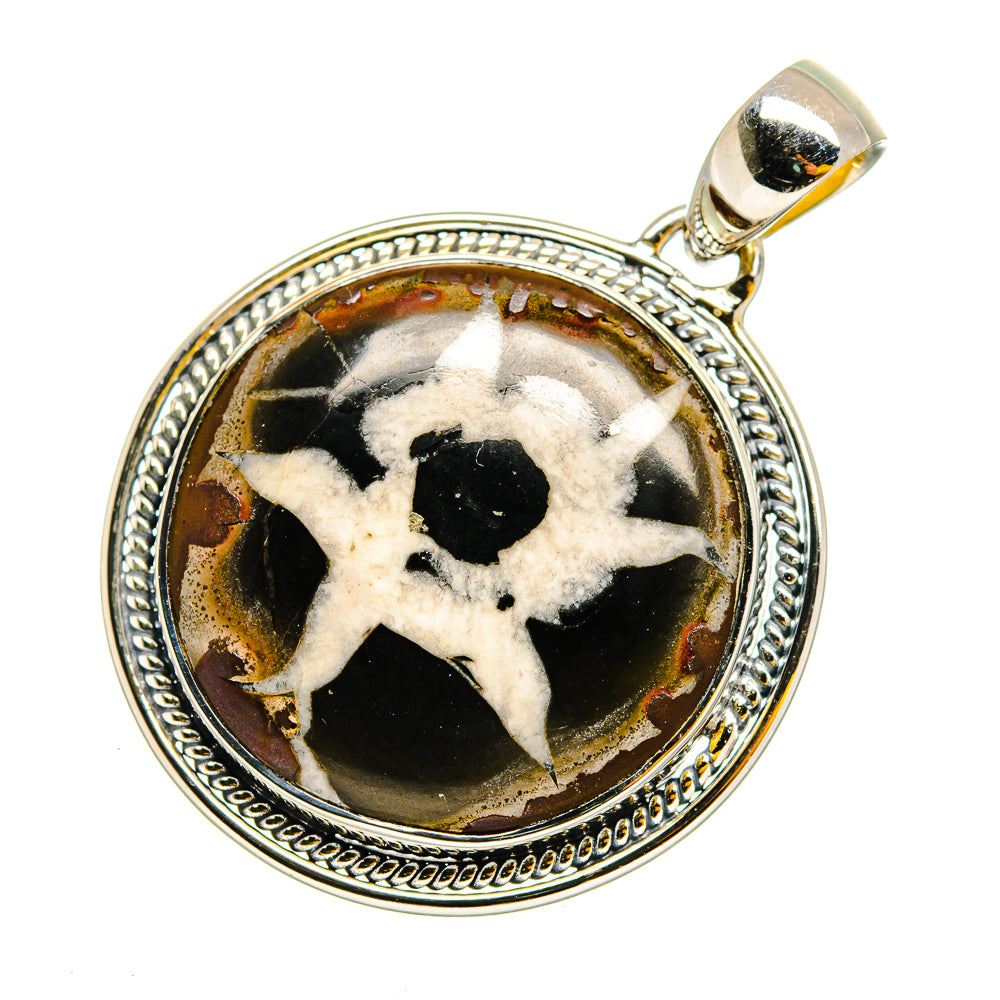 Septarian Geode Pendants handcrafted by Ana Silver Co - PD11870