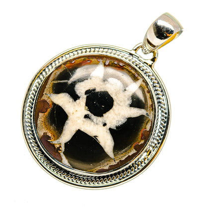 Septarian Geode Pendants handcrafted by Ana Silver Co - PD11870