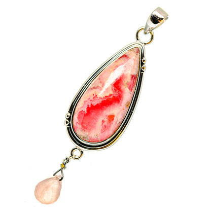 Rhodochrosite Pendants handcrafted by Ana Silver Co - PD11877
