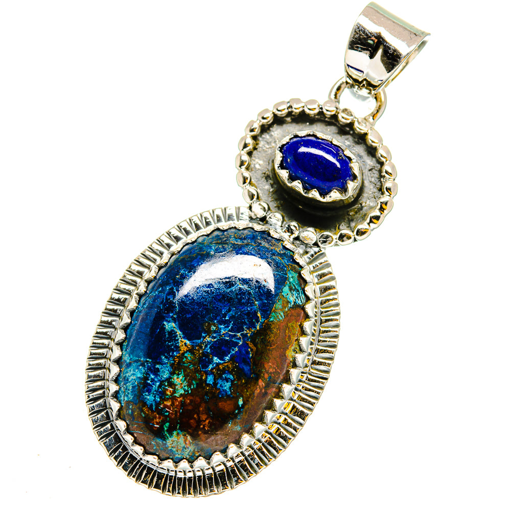 Shattuckite Pendants handcrafted by Ana Silver Co - PD11897