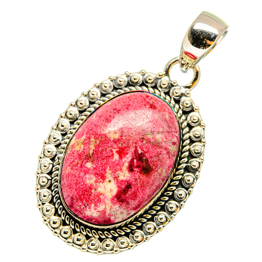 Thulite Pendants handcrafted by Ana Silver Co - PD11920