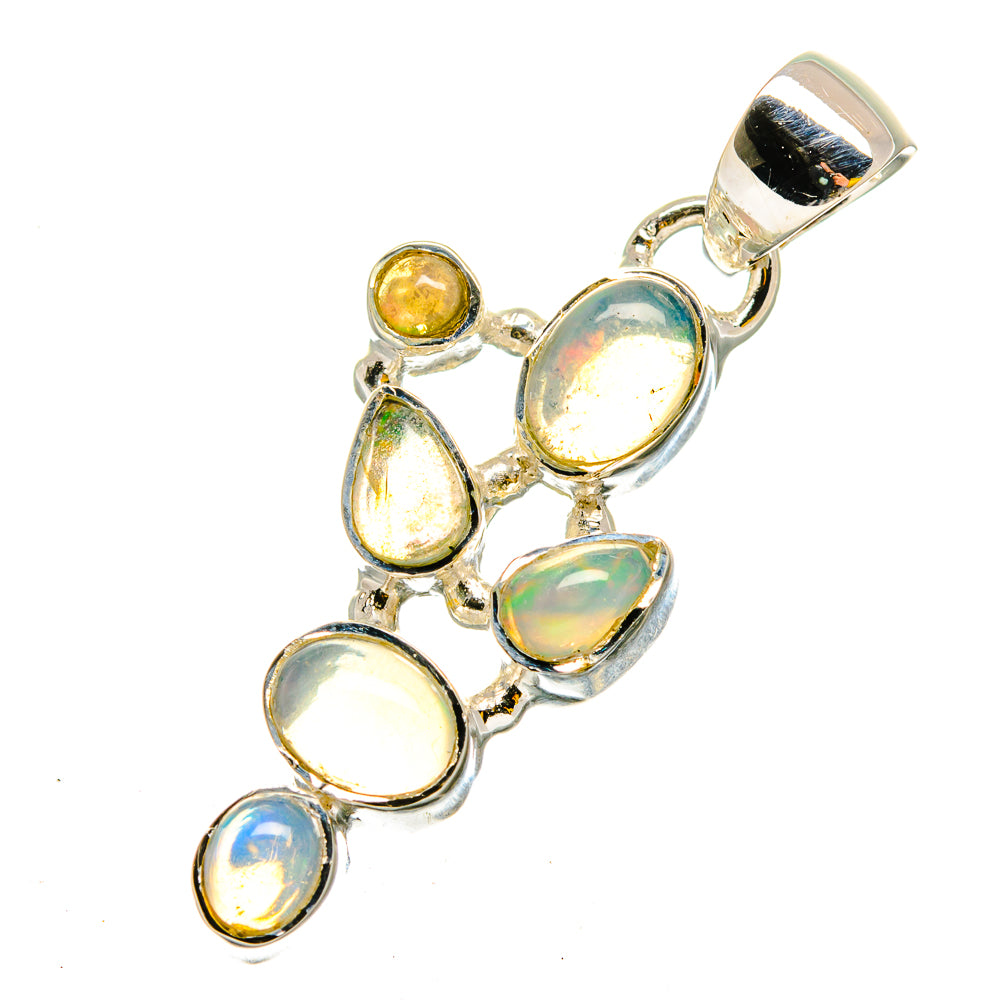 Ethiopian Opal Pendants handcrafted by Ana Silver Co - PD11926