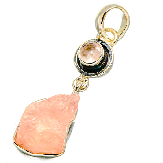 Kunzite Pendants handcrafted by Ana Silver Co - PD11928