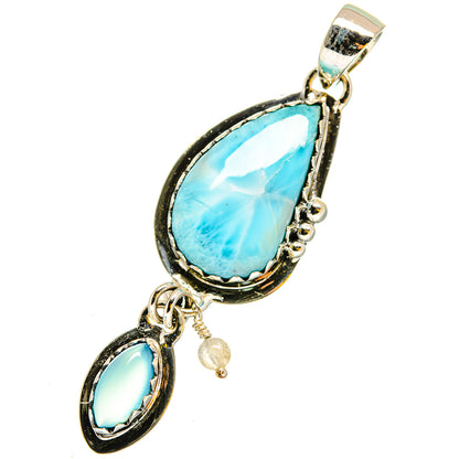 Larimar Pendants handcrafted by Ana Silver Co - PD11943